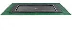 Exit Toys - Exit Dynamic Ebenerdiges Trampolin 244x427cm Mit Freezone