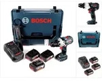 Bosch Gsb 18v-85 C Akku Schlagbohrschrauber 18v 85nm 1/2" Brushless + 3x Akku...