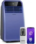 Klarstein - Climatiseur Mobile Silencieux, Smart Climatiseur 4 En 1, Mode Nuit,