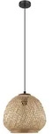 Eglo - Pendelleuchte Dembleby Natur &Oslash; 32 Cm E27 Pendelleuchte