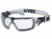 Uvex - pheos 9192680 Schutzbrille inkl. UV-Schutz Grau, Schwarz en 166, en 170...