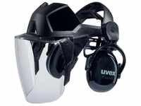 Uvex - pheos Faceguard pc Visier mit Gehörschutz 9790.212