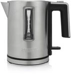Princess - Edelstahl Wasserkocher 1 Liter Blaue Beleuchtung 360&deg; Drehbar 2200watt