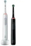Oral-b Pro 3 3900 Elektrische Zahnb&uuml;rste Schwarz Wei&szlig; 2er-packung Etui