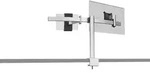 Durable 508723 Monitor Halterung Pro F&uuml;r 1 Monitor Und 1 Tablet, Verschiebbare,
