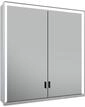 Keuco Royal Lumos Spiegelschrank Wandvorbau 2-t&uuml;rig, Lange T&uuml;r,