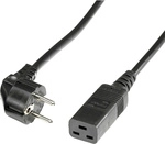 Roline 19.08.1552 Strom Anschlusskabel Schwarz 2.00 M