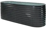 Westmann - Metall Hochbeet 'grow Faster', Anthrazit, 240 X 80 X 82 Cm (l X B X H)