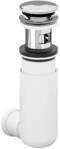 Villeroy&boch - Siphons - Waschbecken Siphoneasy Access Mit Ventil Push Open, Chrom