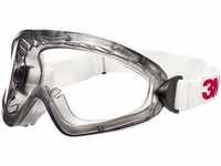 2890 Vollsichtbrille mit Antibeschlag-Schutz, mit Antikratz-Schutz Weiß en 166-1 din
