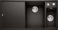 Blanco Einbausp&uuml;le Axia Iii 6 S Silgranit Infino Ablauf Becken Rechts Schwarz /
