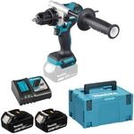 Dhp 486 Rtj Akku Schlagbohrschrauber 18 V 130 Nm Brushless + 2x Akku 5,0 Ah +