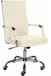 B&uuml;rostuhl Amadora Creme Stoff