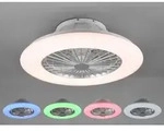 Trio Lighting Stralsund Led Ventilator Und Deckenleuchte Mit Sternenhimmel-effekt Mit