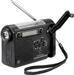 Rf-cr-200 Kofferradio Ukw, Mw, Kw Notfallradio Wiederaufladbar, Solarpanel,