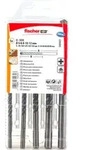 Steinbohrer D-sdx Set (5,6,8,10,12) - 545507 - Fischer