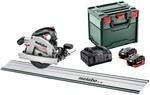 Metabo - Akku-handkreiss&auml;ge Ks 18 Ltx 66 Bl Set Mit F&uuml;hrungsschiene Fs 160 X 340