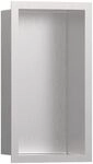 Hansgrohe Xtrastoris Individual Wandnische Edelstahl Geb&uuml;rstet