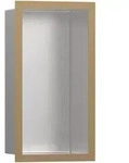 Xtrastoris Individual Wandnische Edelstahl Geb&uuml;rstet - Hansgrohe