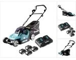 Dlm 382 Pf4 Akku Rasenm&auml;her 36 V ( 2x 18 V ) 38 Cm 40 L + 4x Akku 3,0 Ah +
