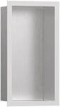 Xtrastoris Individual Wandnische Edelstahl Geb&uuml;rstet - Hansgrohe