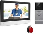 Video T&uuml;rklingel Mit Kamera, App & Rfid Chip F&uuml;r 1 Familienhaus