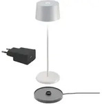 Olivia Pro White Wiederaufladbare Und Dimmbare Led-tischleuchte