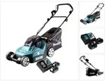 Dlm 432 Rf2 Akku Rasenm&auml;her 36 V ( 2x 18 V ) 43 Cm Brushless + 2x Akku 3,0 Ah +