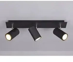 Trio Lighting - Deckenstrahler Marley Metall Schwarz Mit 3 Gu10 Spots Schwenkbar,