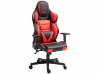 Trisens - Gaming Stuhl Chair Racing Chefsessel mit Sportsitz und ergonomsichen