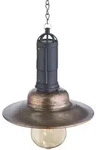 Globo - Solarbetriebene Led H&auml;ngeleuchte Im Industrie Look & Shabby Chic Anstrich