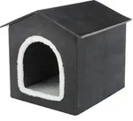 Abri - Trixie - Livia - 50 X 50 X 54 Cm - Gris Fonc&eacute; / Blanc