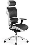 Ergonomischer B&uuml;rostuhl Diablo V-commander: Schwarz-wei&szlig;