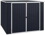 Ger&auml;tehaus Anthrazit 195x198x159 Cm Verzinkter Stahl Vidaxl Anthrazit