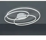 Trio - Gale Deckenleuchte Concentric Circles Matt White Led 50w Dimmable L80 Cm