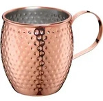 Cilio Moscow Mule Becher F&uuml;r Moscow Mule, Edelstahl/kupfer, 0,5 L, Durchmesser 9,5 X