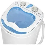 Mesko Ms 8053 Tragbare Waschmaschine Blau Wei&szlig; 3 Kg