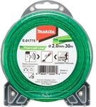 M&auml;hfaden Four-leaf 2,0mm 30m Gr&uuml;n F&uuml;r Akku-sensen Und -trimmer E-01775 - Makita