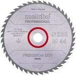 Metabo - Kreiss&auml;geblatt Holz Precision Cut 235x30 Mm 44 Wz 15&deg; Bau Handkreiss&auml;gen