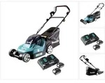 Dlm 432 Pg2 Akku Rasenm&auml;her 36 V ( 2x 18 V ) 43 Cm Brushless + 2x Akku 6,0 Ah +