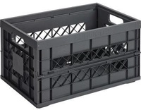 Klappbox The Flap-line 35,4 X 28,4 X 53 Cm (b X H X T) 45l Kunststoff Anthrazit