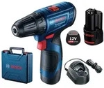 Werkzeug - 12v Akku-schrauber, 2 X 2,0 Ah Akkus, Ladeger&auml;t 06019g8000 - Bosch