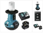 Makita - Dml 810 Rt Akku Led Fl&auml;chenlicht 18 / 36 V ( 2 X 18 V ) 5500 Lm Ip54 + 2x
