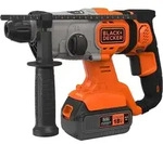 Black&decker - Bohrer Bohrer 18v Lithium-batterie B+d Sds Bcd900m1k + Tragetasche