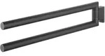 Tiger - Handtuchhalter 2 Armig Wand Bold, Handtuchstange Zweiarmig Zum Bohren, Metall