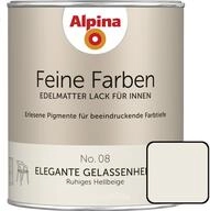 Feine Farben Lack No. 08 Elegante Gelassenheit Hellbeige Edelmatt 750 Ml Buntlacke -