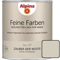 Alpina Feine Farben Lack No. 07 Zauber Der W&uuml;ste Sandbeige Edelmatt 750 Ml