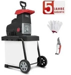 Scheppach - 2in1 Elektro Gartenh&auml;cksler Gs60 H&auml;cksler Schredder 2800w Gartenschere