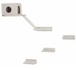 Kerbl - Kletterwand Montblanc (farbe Beige, Max. Belastbarkeit 10 Kg, 6-teilig)