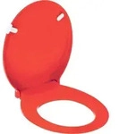 Ge Renova Comfort Wc-sitz, Barrierefrei Bef. Von Oben, Karminrot